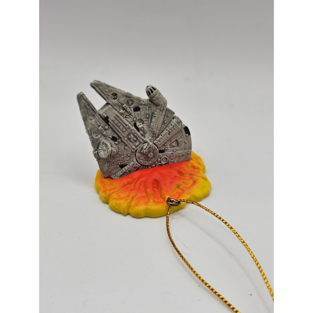 Star Wars Millennium Falcon Ornament 2005 Lucasfilm Mini Christmas